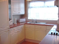 Superb self catering facilities including dishwasher, freezer, fridge, washer, dryer, ironing facilities, fan assisted oven, electric hob, slow cooker