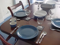Dining in